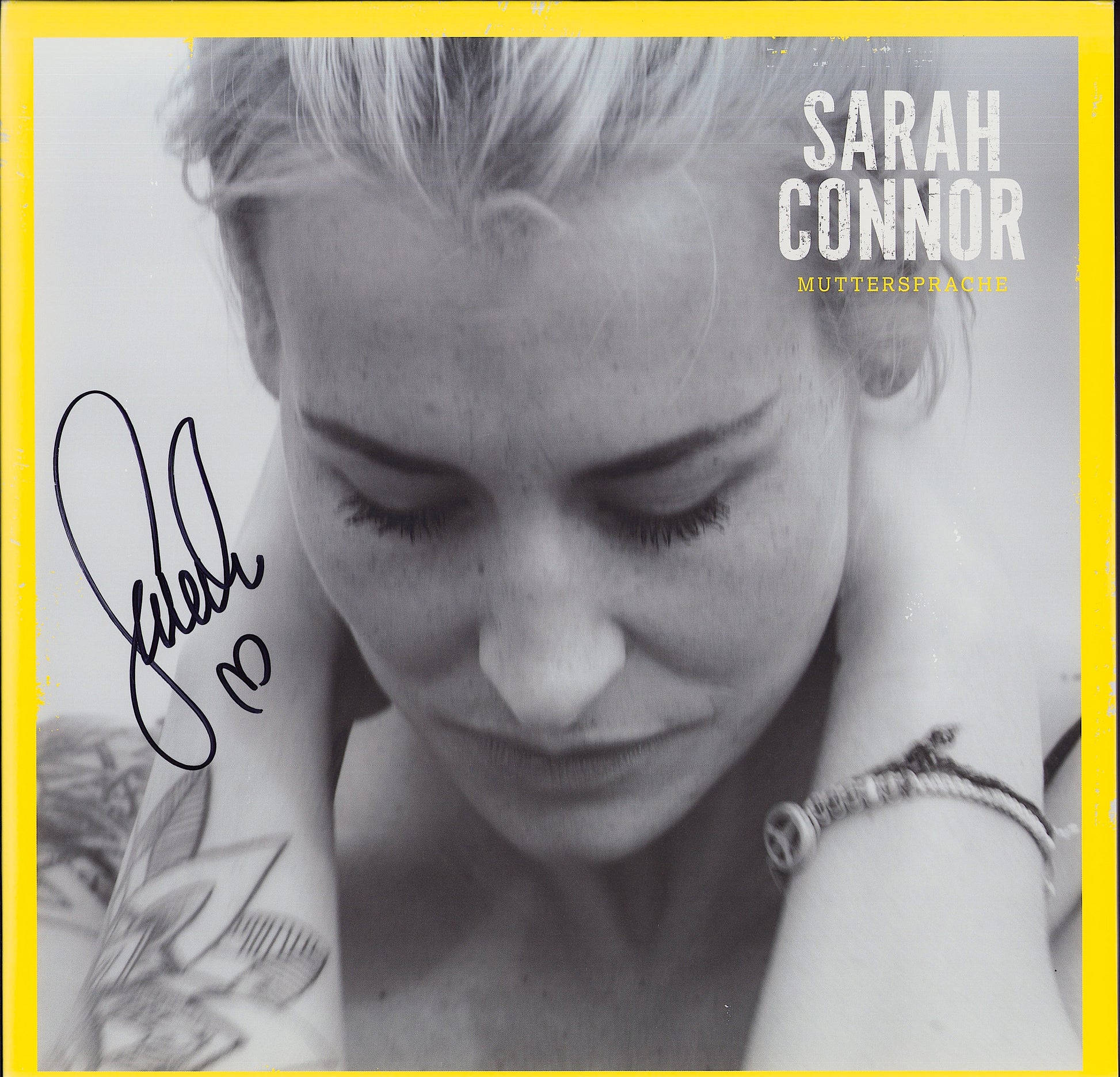 Sarah Connor - Muttersprache Vinyl 2LP Limited Edition - signed by Sarah Connor