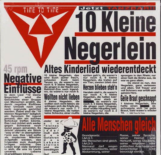 Time To Time ‎- 10 Kleine Negerlein (Vinyl 12")