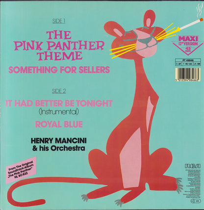 Henry Mancini & His Orchestra - The Pink Panther Theme Pink Vinyl LP