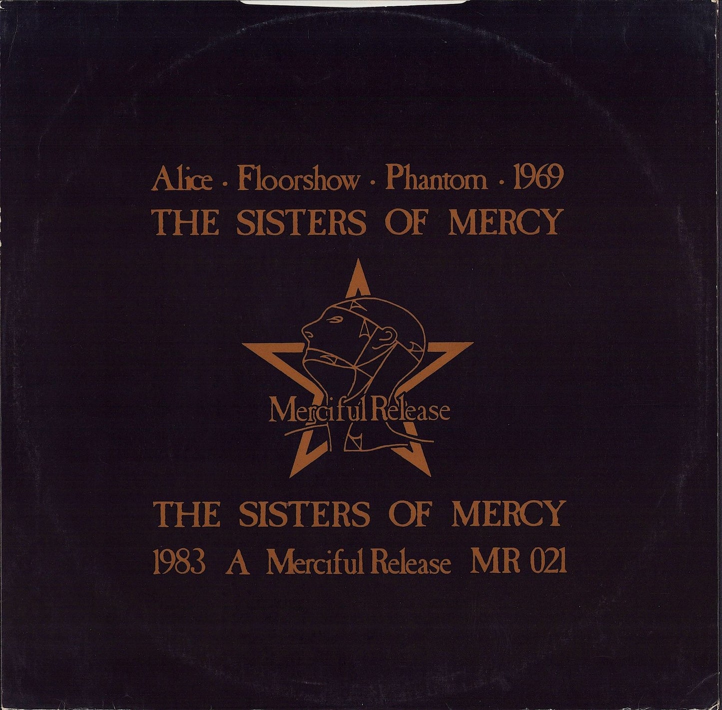 The Sisters Of Mercy - Alice Vinyl 12"