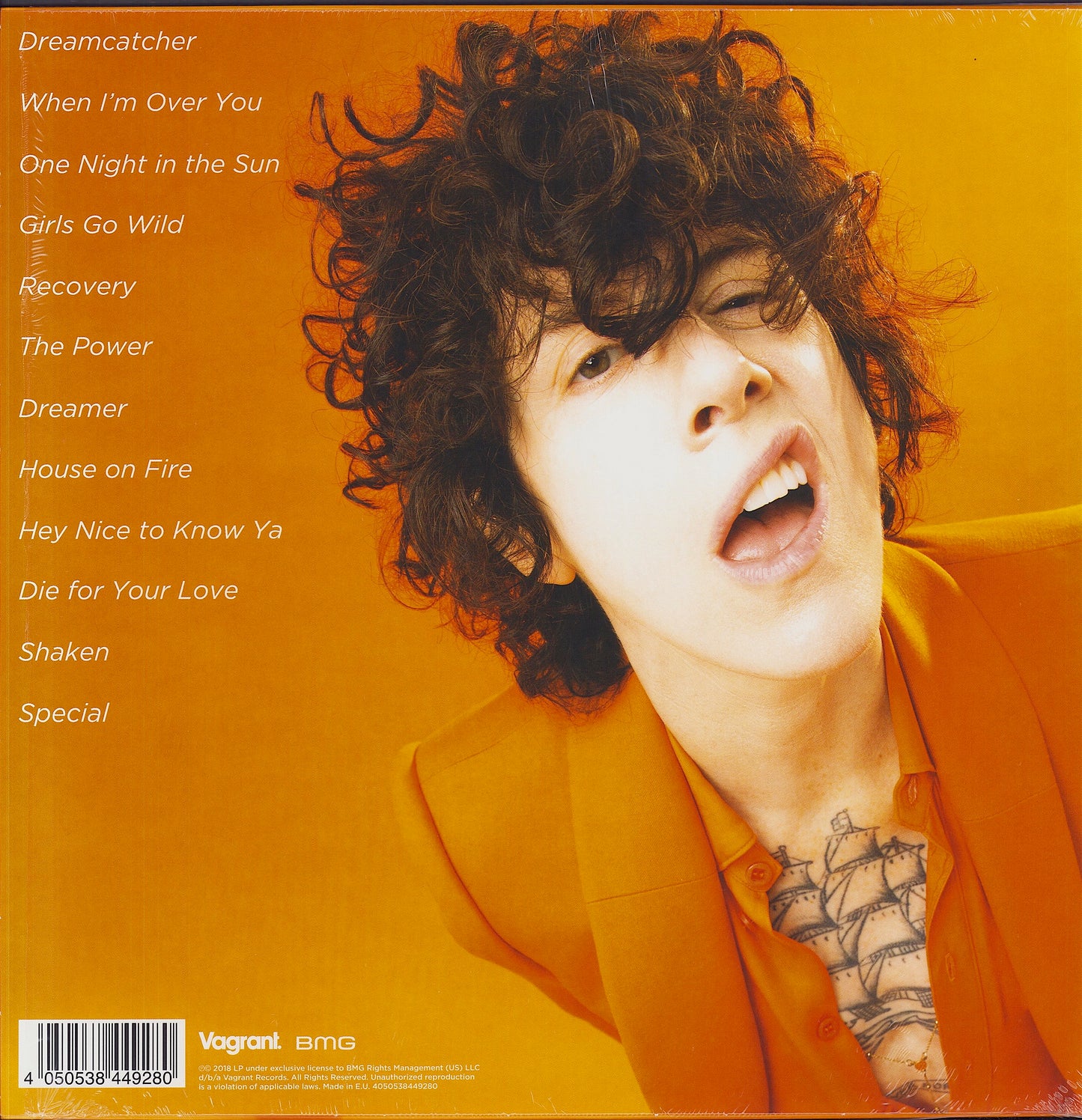 LP - Heart To Mouth Orange Vinyl LP