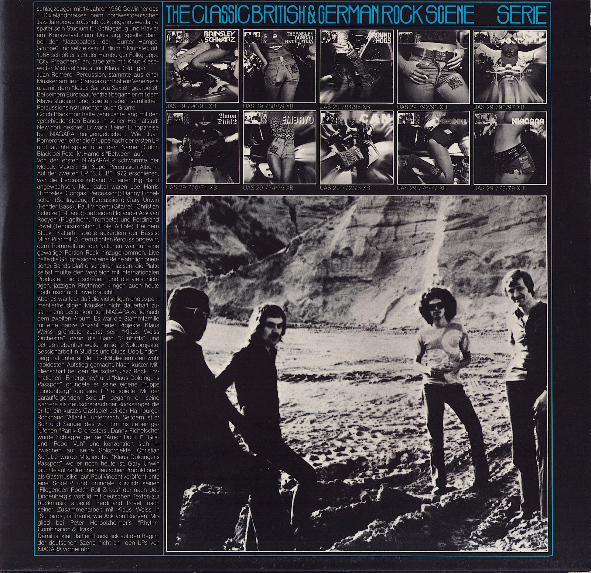 Niagara - The Classic German Rock Scene Vinyl 2LP