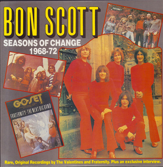 Bon Scott ‎- Seasons Of Change 1968-1972 Vinyl LP