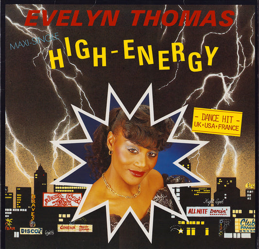 Evelyn Thomas ‎- High Energy Vinyl 12"