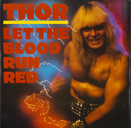 Thor - Let The Blood Run Red Red Transparent Vinyl 12"