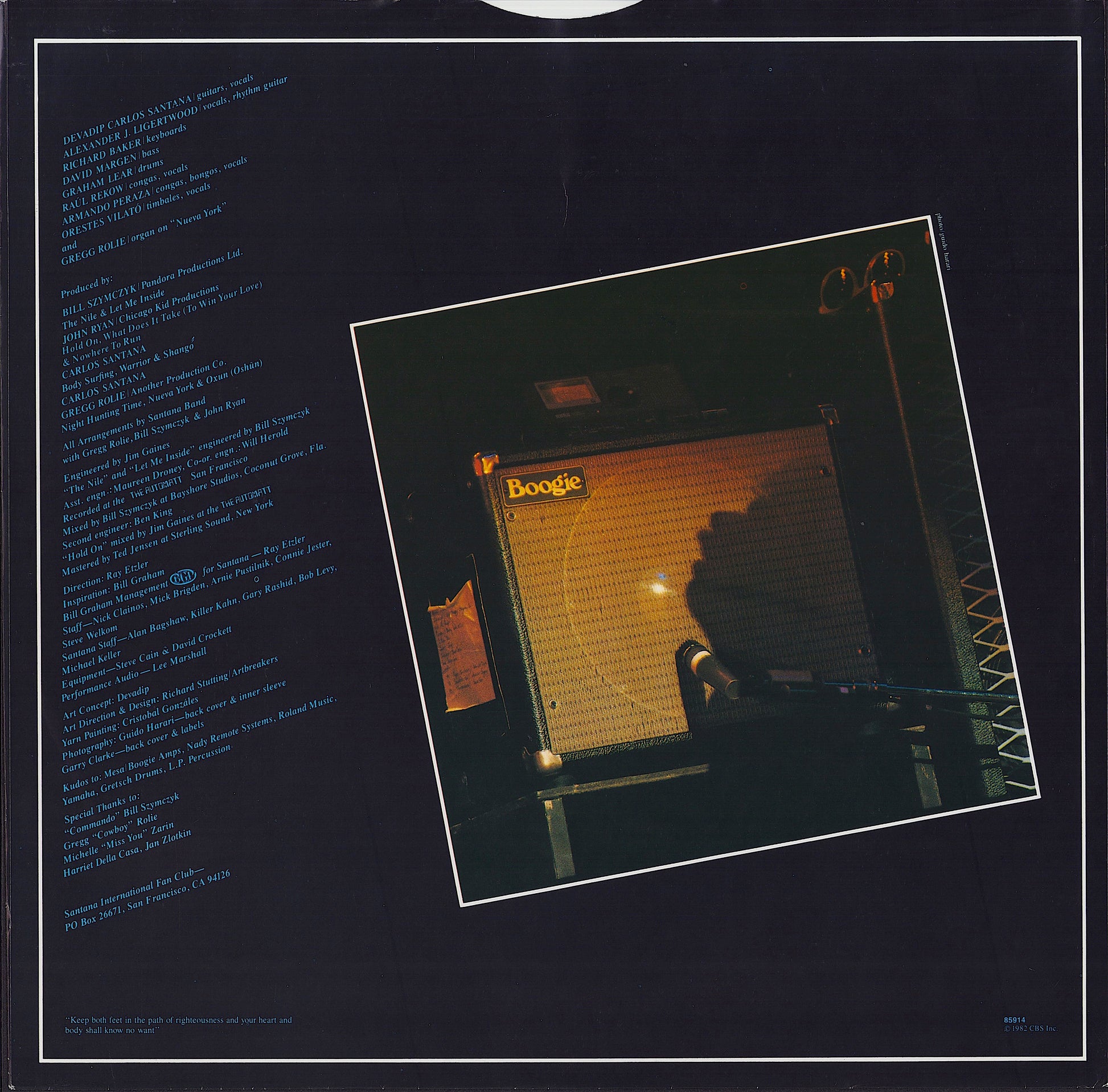 Santana - Shangó Vinyl LP