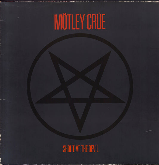 Mötley Crüe ‎- Shout At The Devil Vinyl LP DE