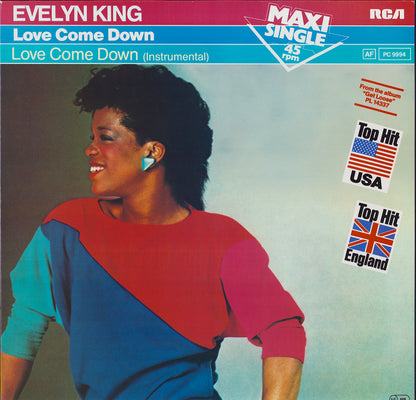 Evelyn King ‎- Love Come Down Vinyl 12"