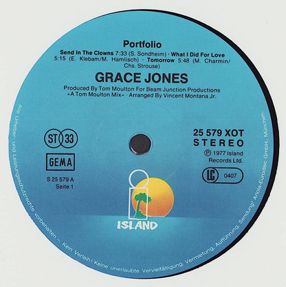 Grace Jones - Portfolio Vinyl LP DE