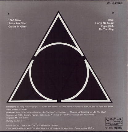 Loveslug ‎- Snail House Rock Transparent Green Vinyl 12"