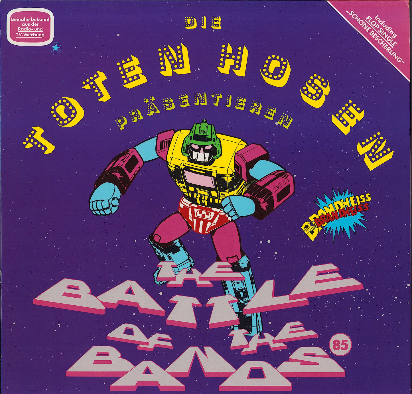Die Toten Hosen ‎- The Battle Of The Bands 85 Vinyl 12"
