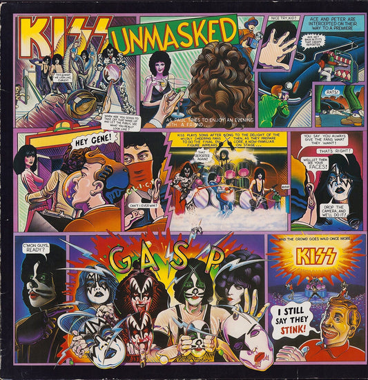 Kiss ‎- Unmasked (Vinyl LP)