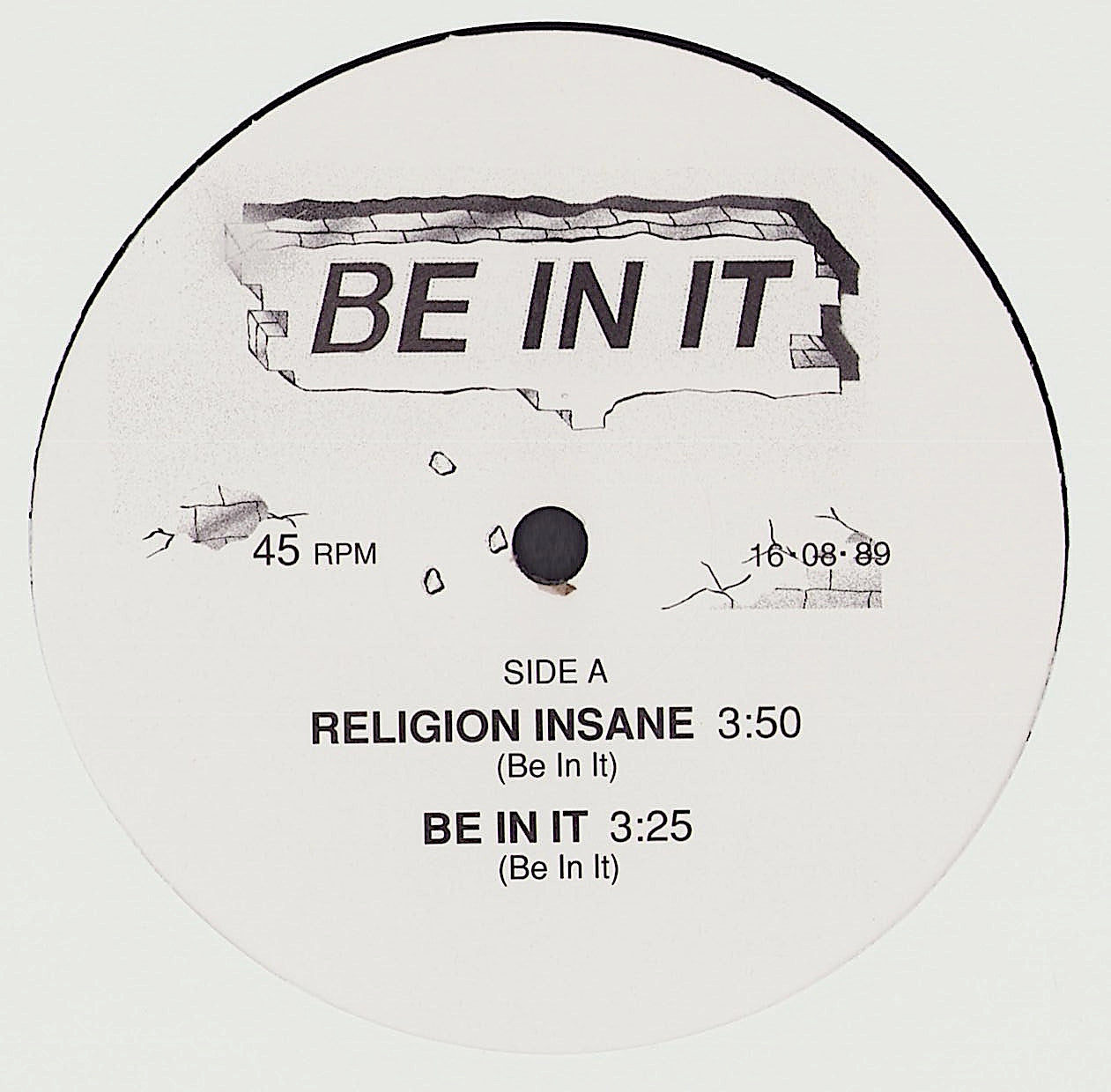 Be In It - Be in It Vinyl 12" EP