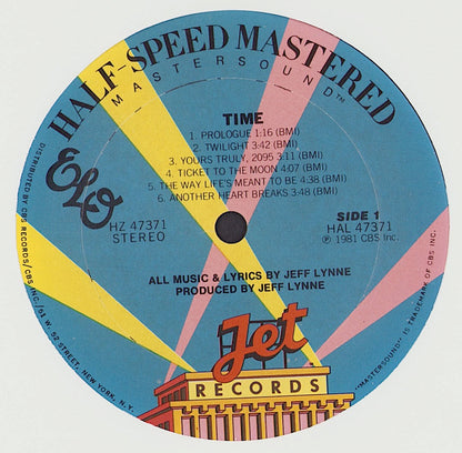 ELO ‎- Time Vinyl LP Halfspeed Mastering