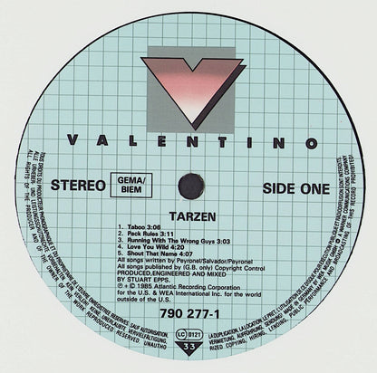 Tarzen - Tarzen Vinyl LP