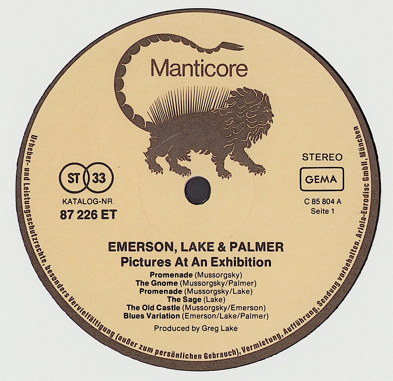 Emerson Lake & Palmer