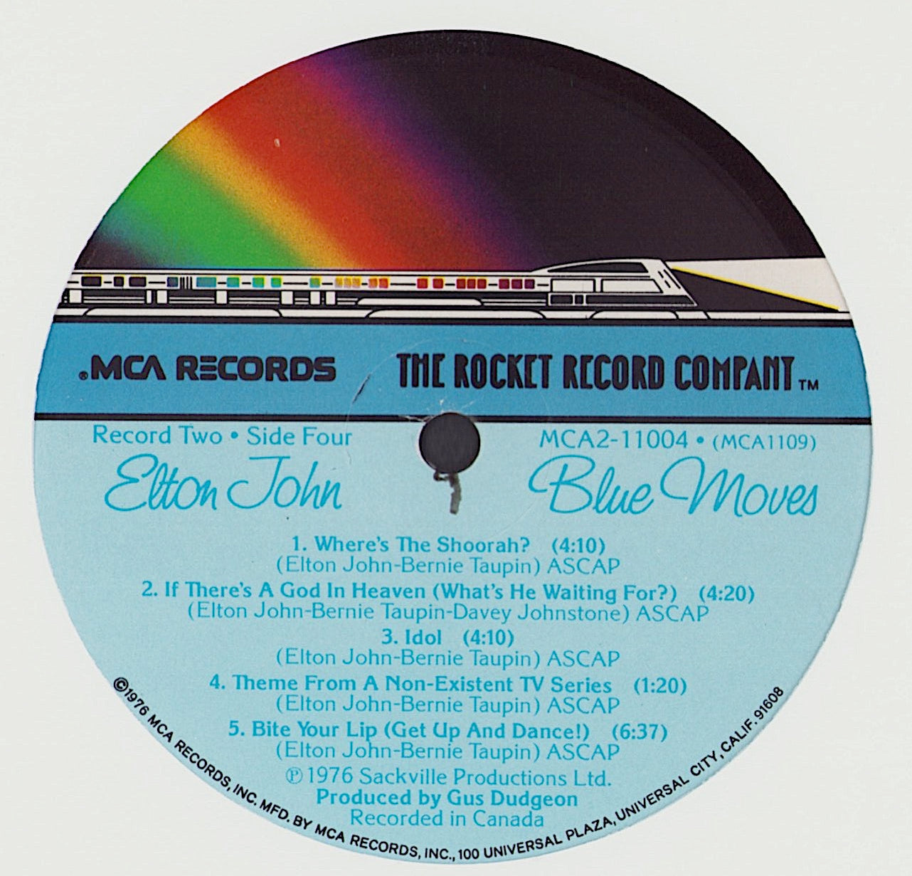 Elton John ‎- Blue Moves Vinyl 2LPI US
