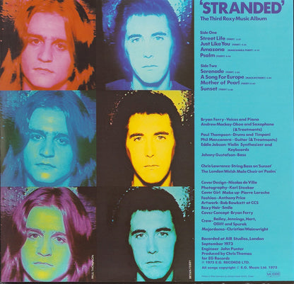 Roxy Music ‎- Stranded Vinyl LP DE
