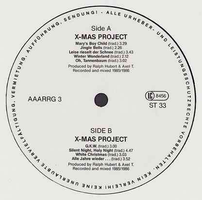 X-Mas Project - X-Mas Project Vinyl LP