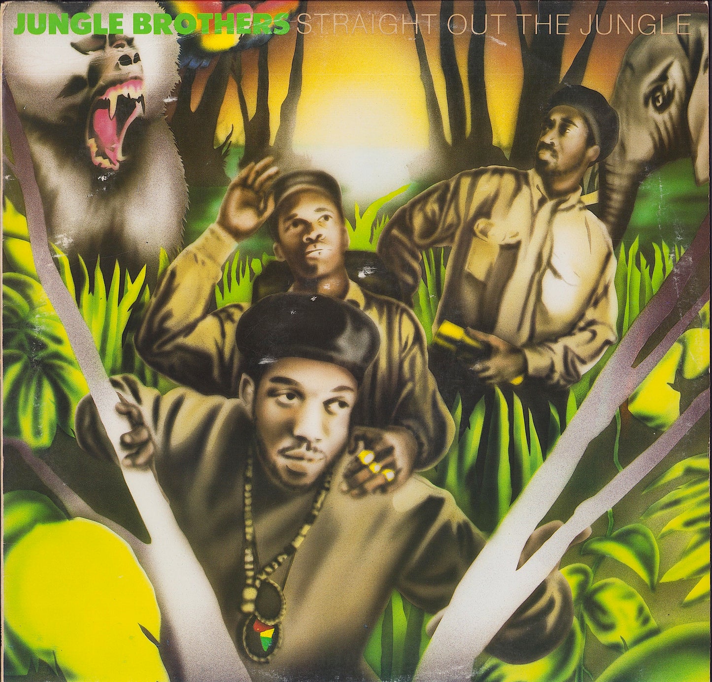 Jungle Brothers ‎- Straight Out The Jungle (Vinyl LP)