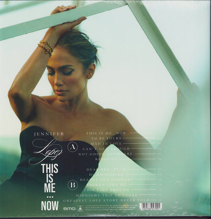 Jennifer Lopez - This Is Me…Now Spring Green/Black Vinyl LP Limited Edition