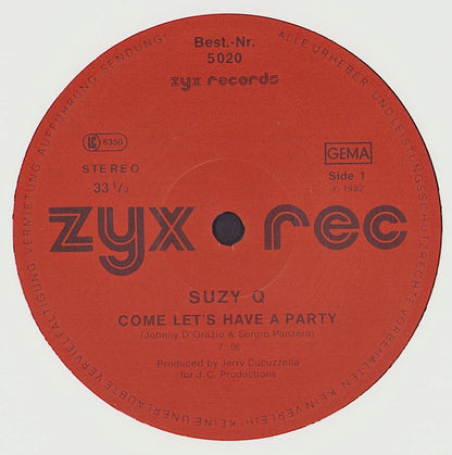 Suzy Q - Don't You Stop That Feeling Vinyl LP