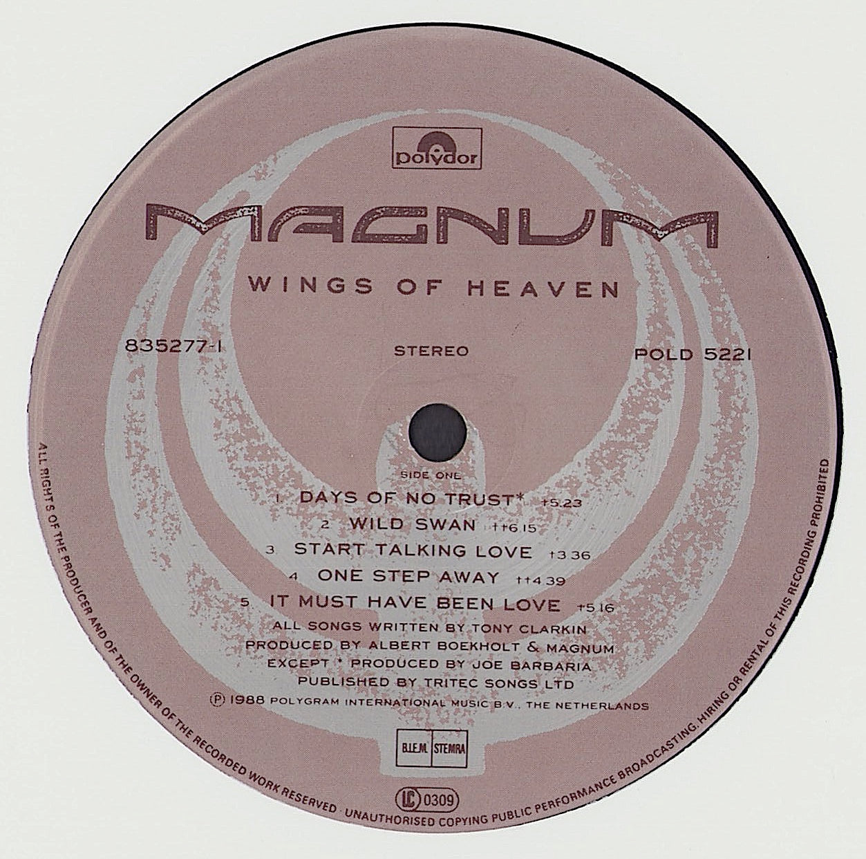 Magnum - Wings Of Heaven Vinyl LP