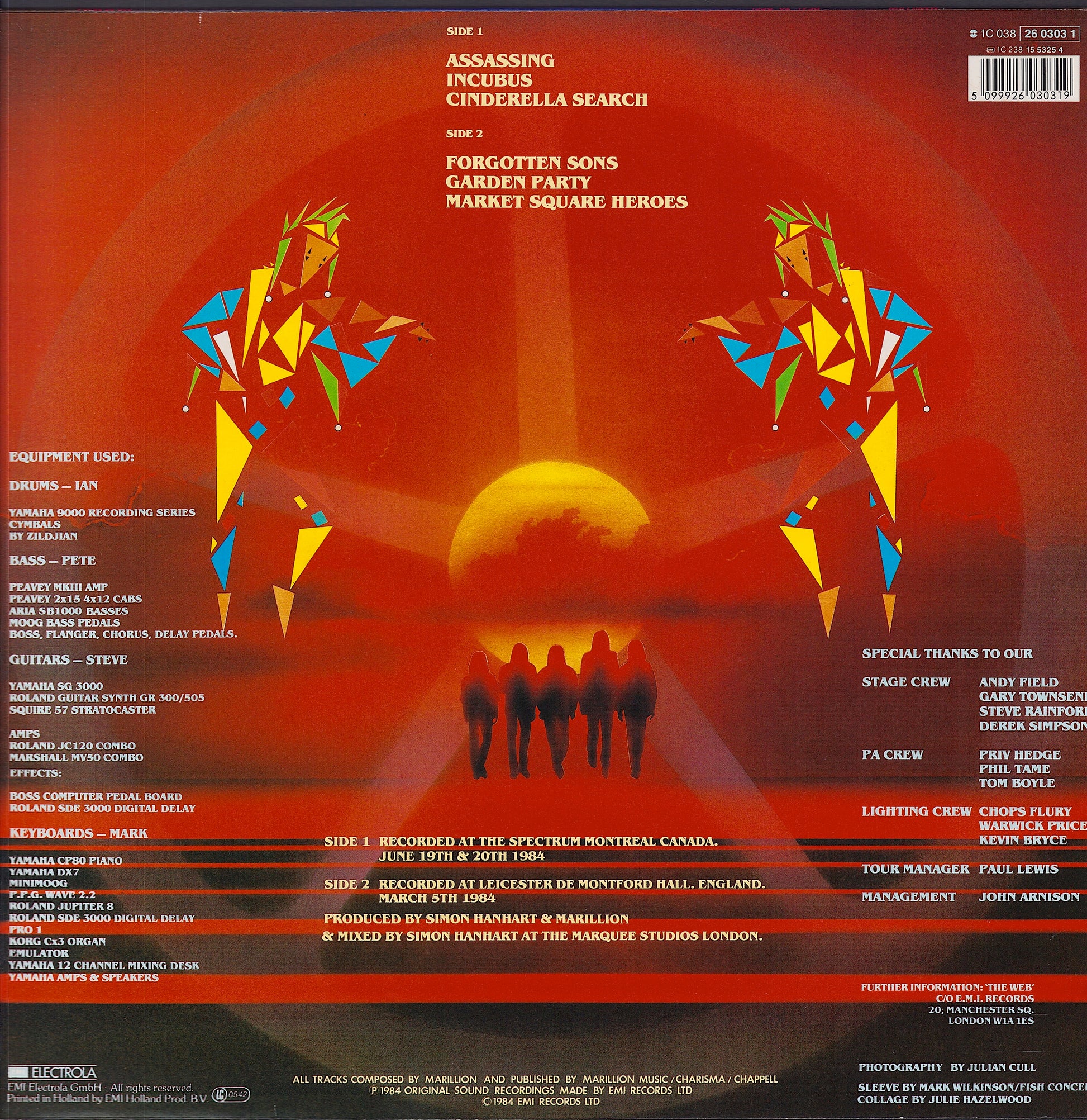 Marillion ‎- Real To Reel Vinyl LP