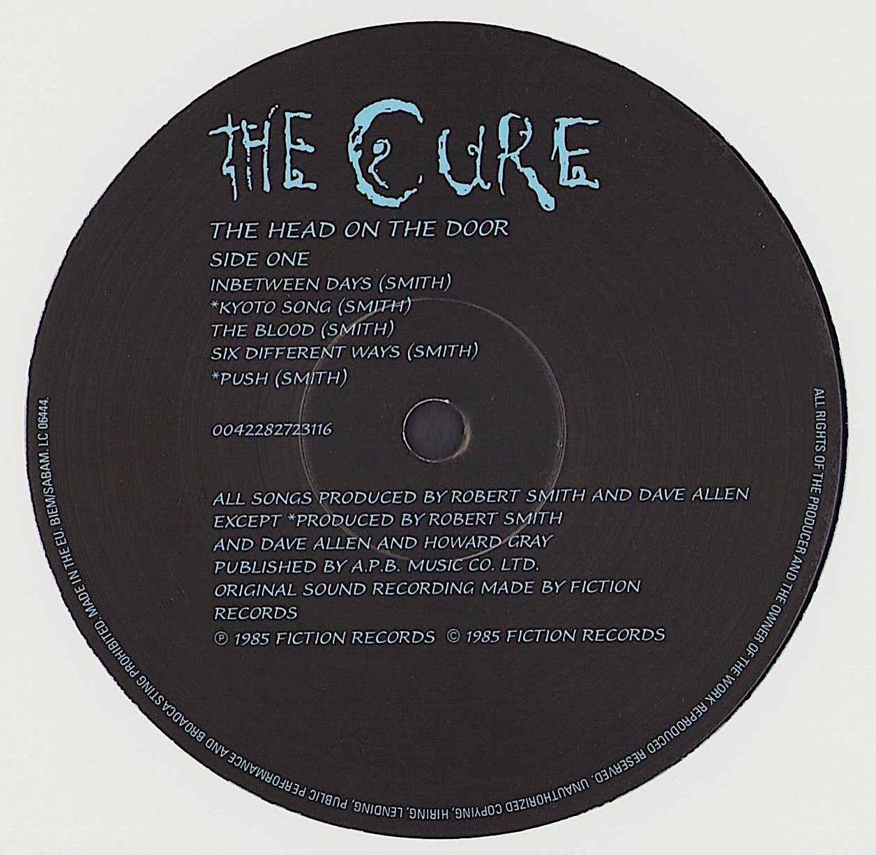 The Cure ‎- The Head On The Door (Vinyl LP) – Devinylhunter-Records