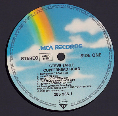Steve Earle ‎- Copperhead Road Vinyl LP