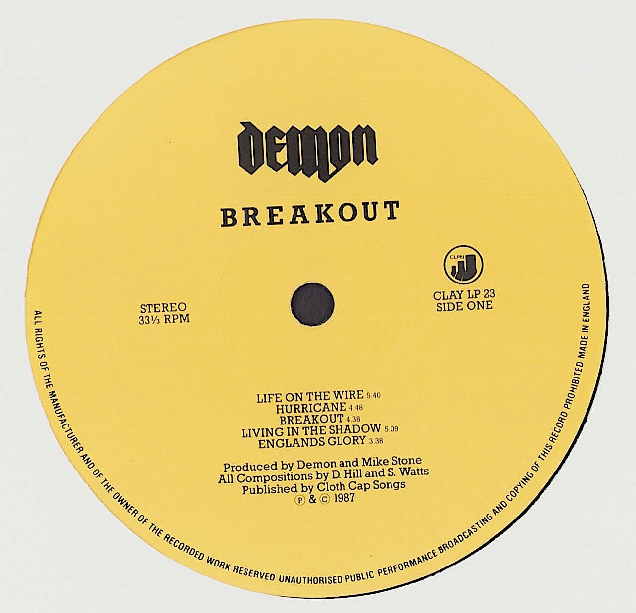 Demon - Breakout Vinyl LP