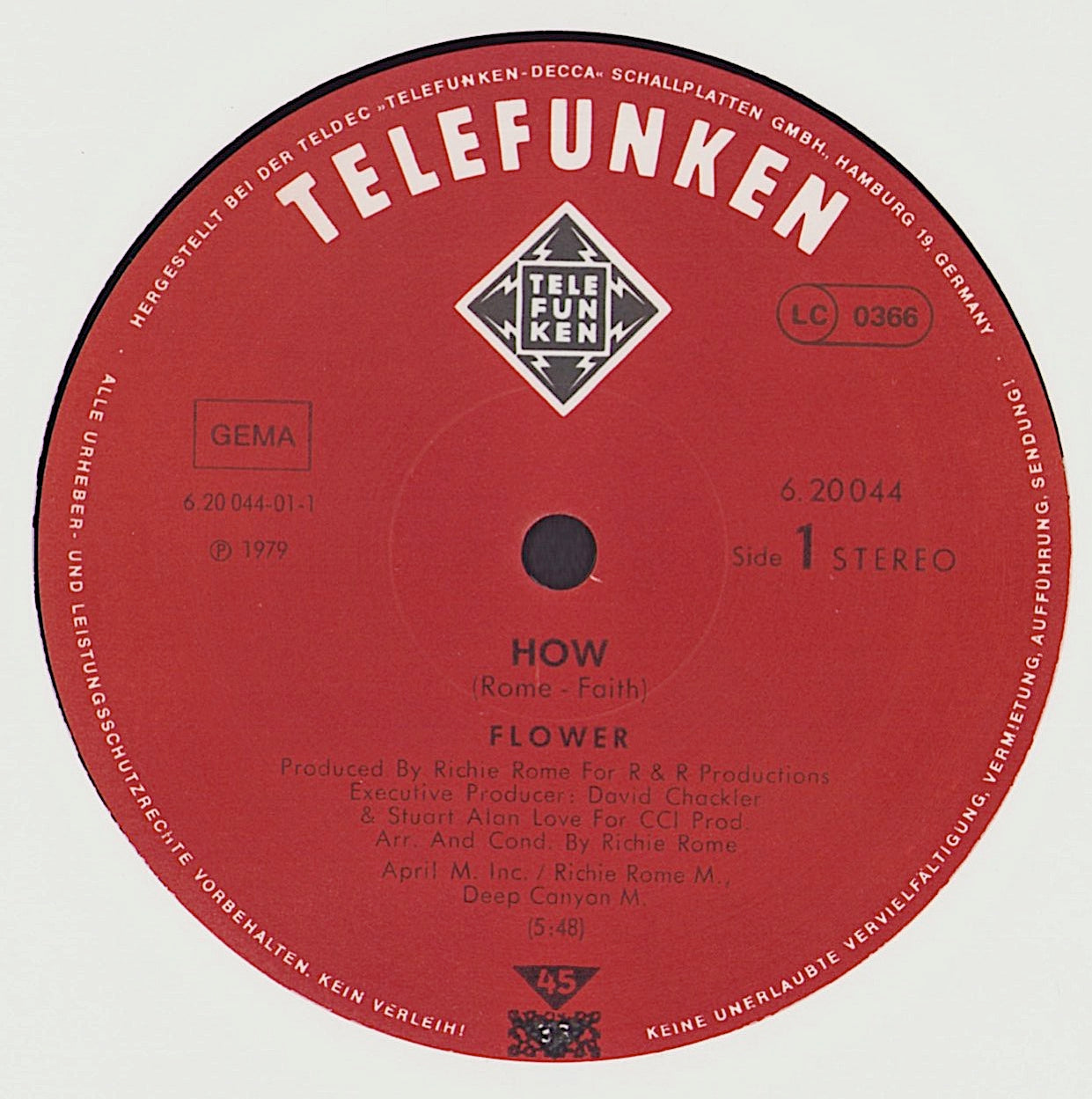 Flower - How Vinyl 12"