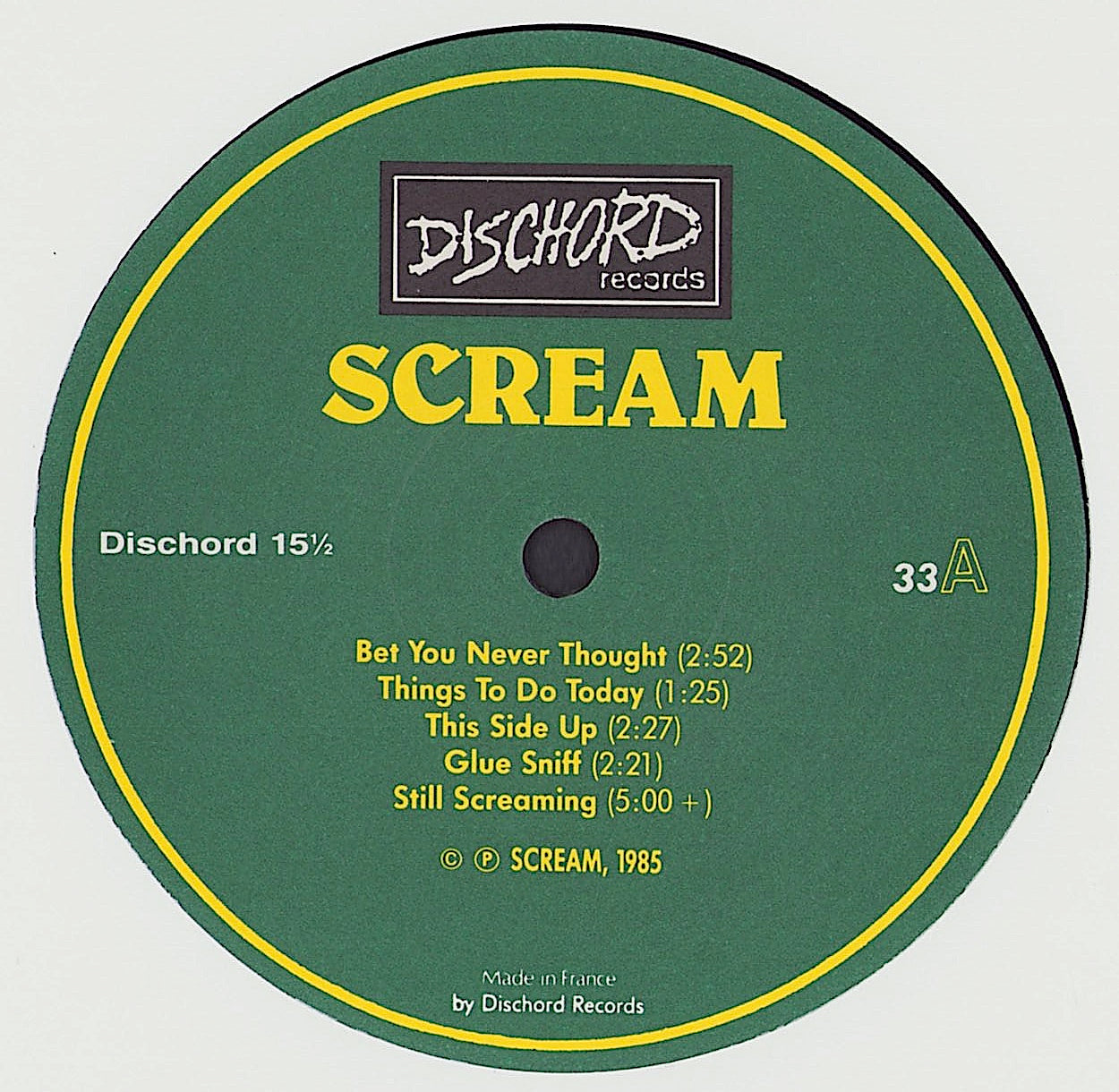 Scream - This Side Up Vinyl LP US