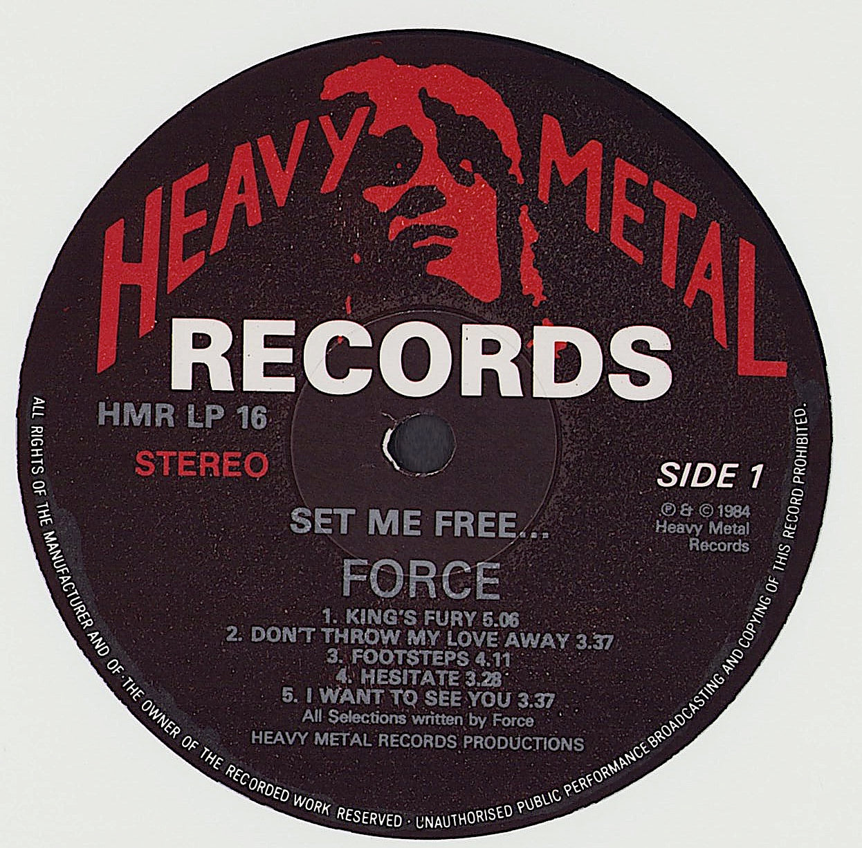 Force - Set Me Free... Vinyl LP