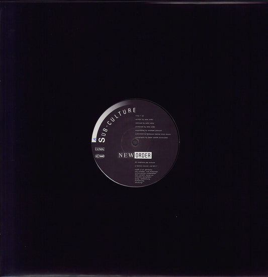 New Order - Sub-Culture (Vinyl 12")
