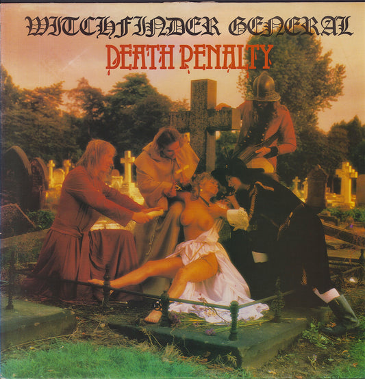 Witchfinder General ‎- Death Penalty Clear Vinyl LP