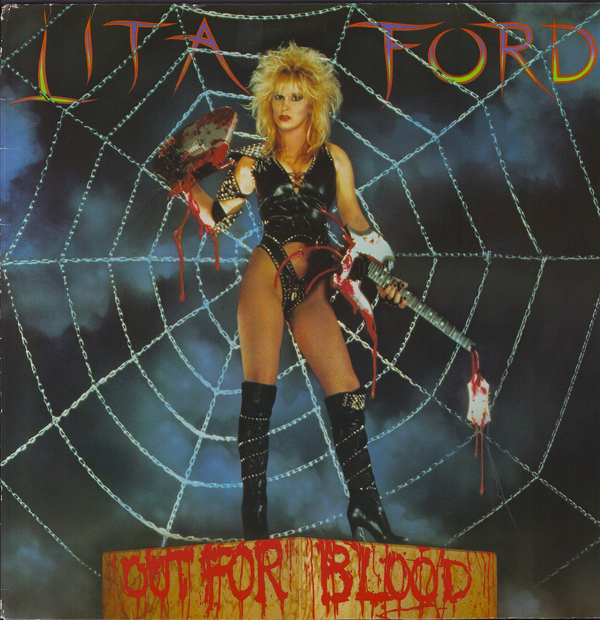 Lita Ford - Out For Blood Vinyl LP