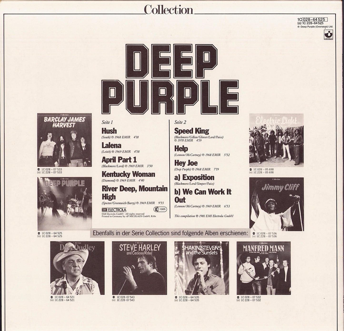 Deep Purple - Collection Vinyl LP