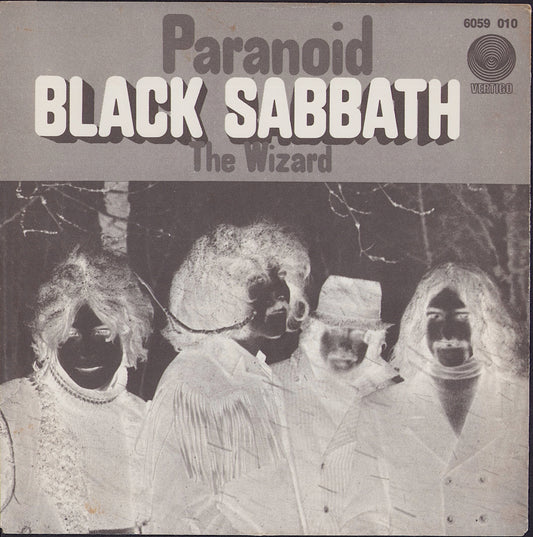 Black Sabbath - Paranoid Vinyl 7"