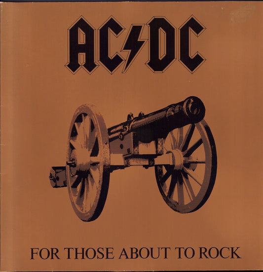 AC/DC ‎- For Those About To Rock We Salute You Vinyl LP EU