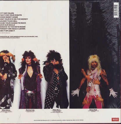 Mötley Crüe ‎- Theatre Of Pain Vinyl LP 40th Anniversary Edition
