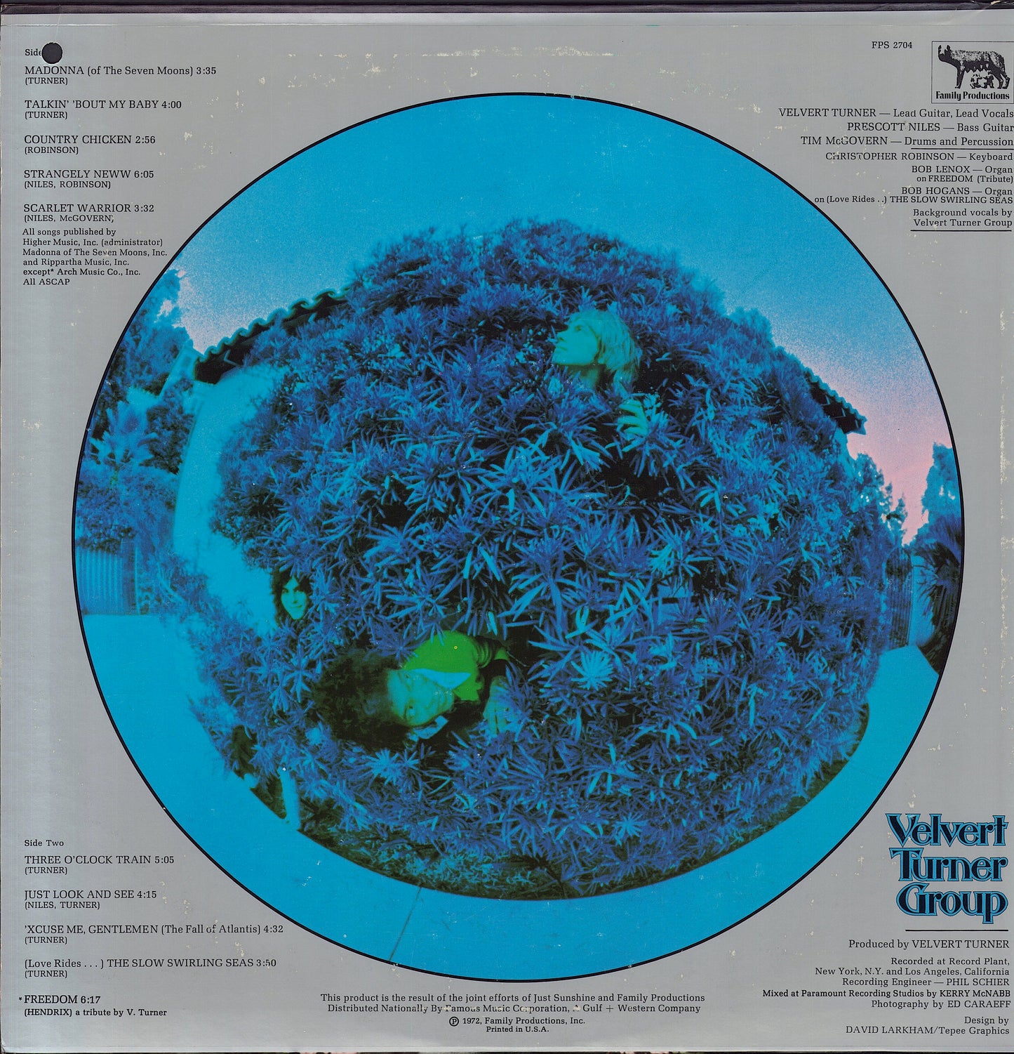 Velvert Turner Group ‎- Velvert Turner Group Vinyl LP