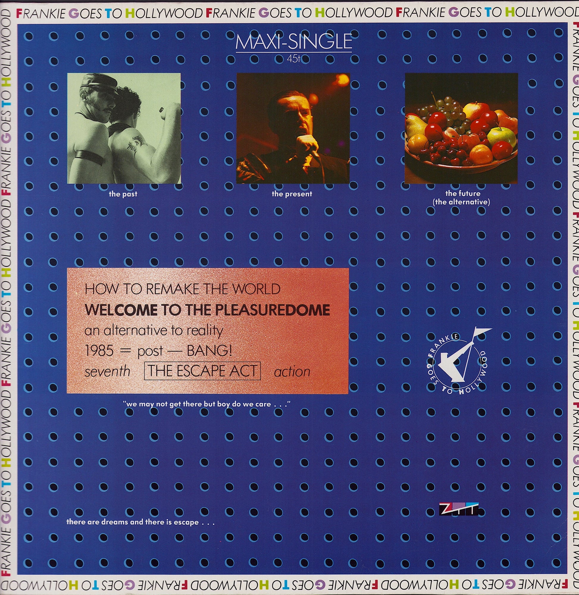 Frankie Goes To Hollywood ‎- Welcome To The Pleasuredome Vinyl 12"