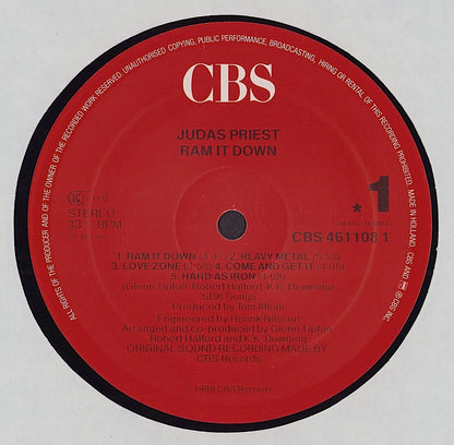 Judas Priest - Ram It Down Vinyl LP
