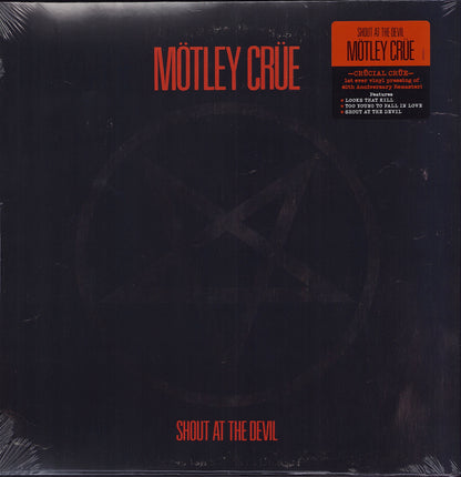 Mötley Crüe ‎- Shout At The Devil - 40th Anniversary Remaster Vinyl LP
