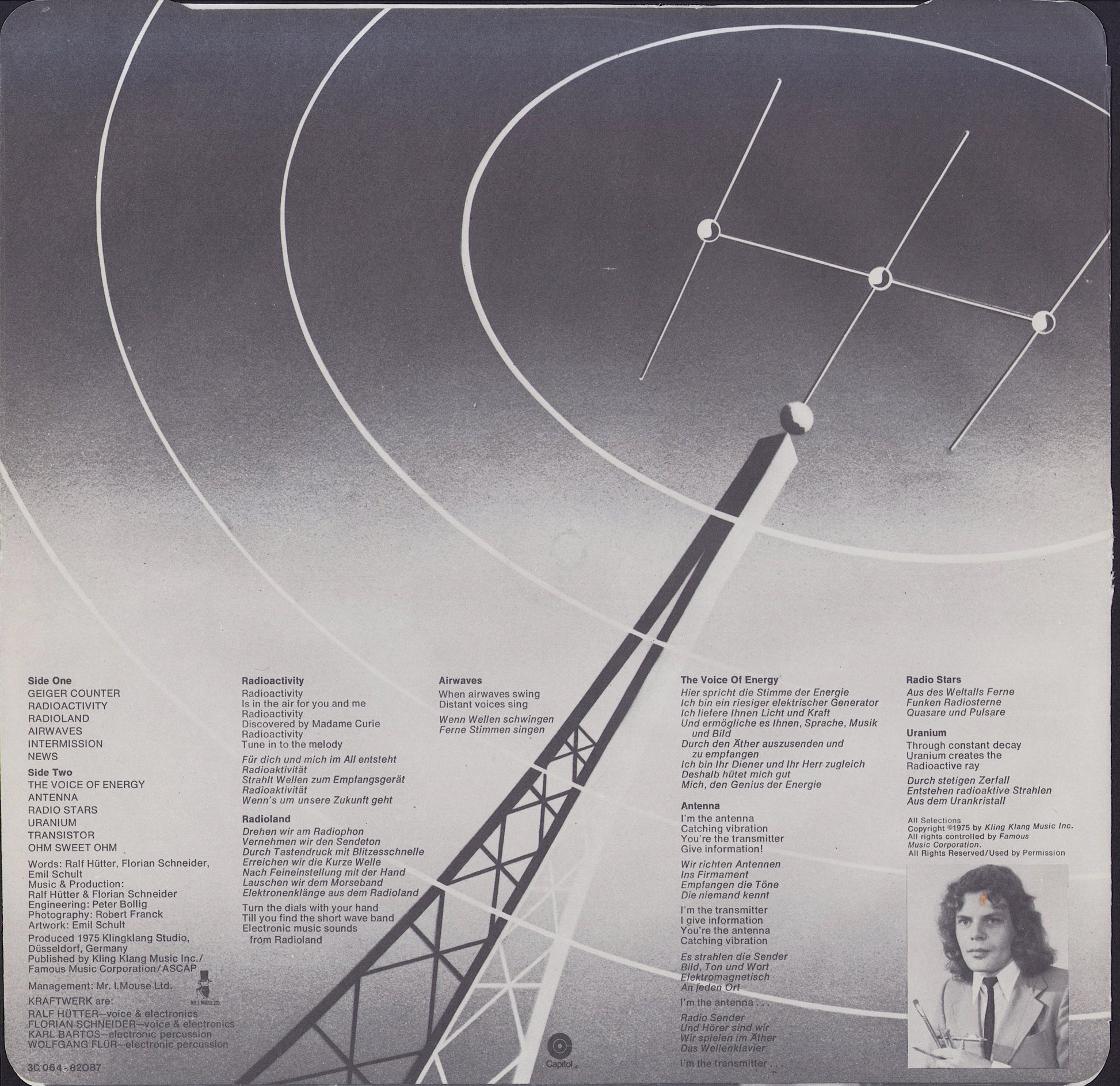 Kraftwerk ‎- Radio-Activity Vinyl LP IT