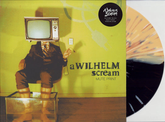 A Wilhelm Scream ‎- Mute Print Mustard Black Half w/ Splatter Vinyl LP Limited Edition