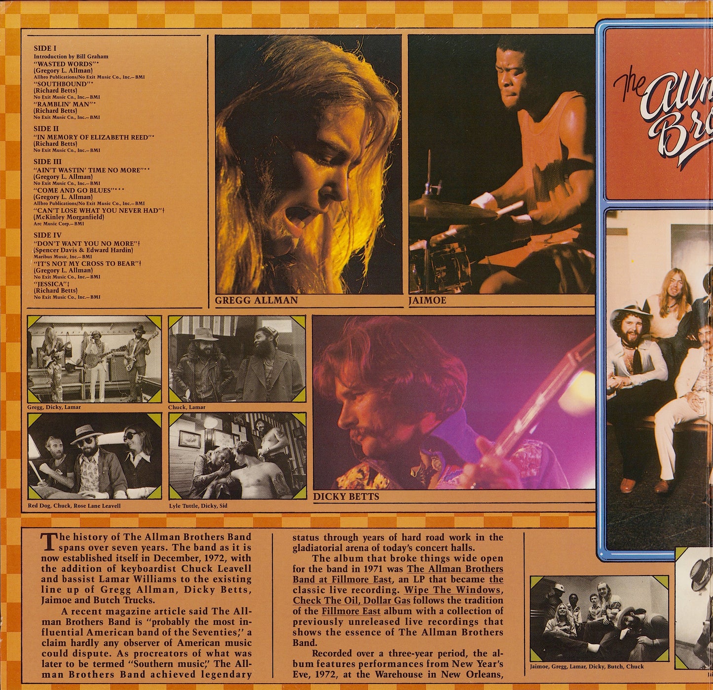 The Allman Brothers Band - Wipe The Windows, Check The Oil, Dollar Gas (Vinyl 2LP)