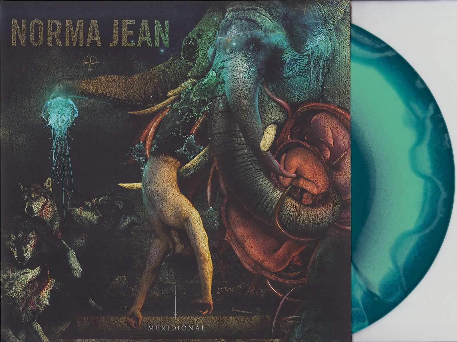 Norma Jean ‎- Meridional Green and Yellow Smash Vinyl 2LP