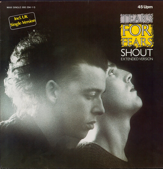 Tears For Fears - Shout Extended Version Vinyl 12"